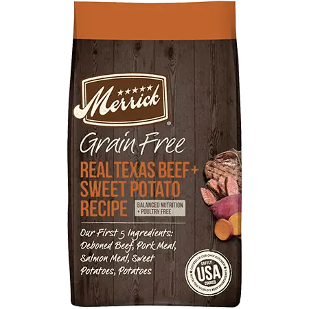Merrick Texas Beef w/ Sweet Potato Grain-Free Dog Food