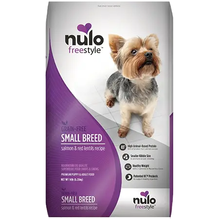 Nulo Freestyle Grain-Free Small Breed Salmon & Lentils Recipe Dry Food